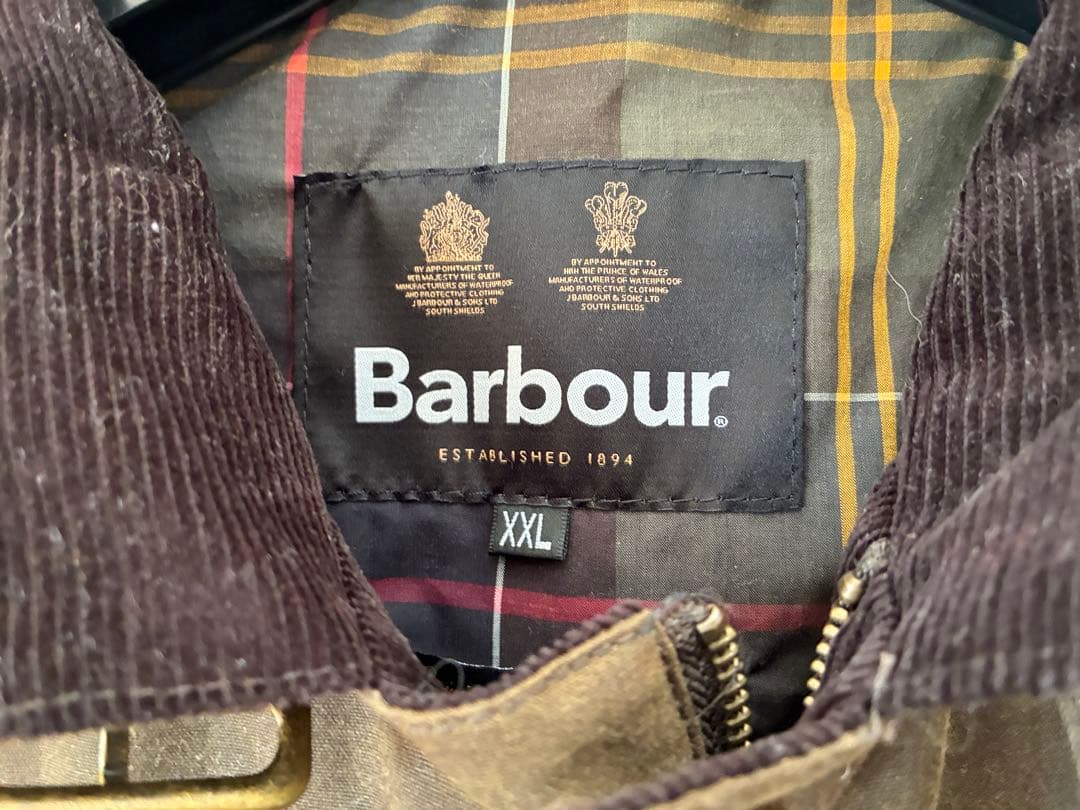 バブアー LUTZ WAXジャケット　XXL 23AW
