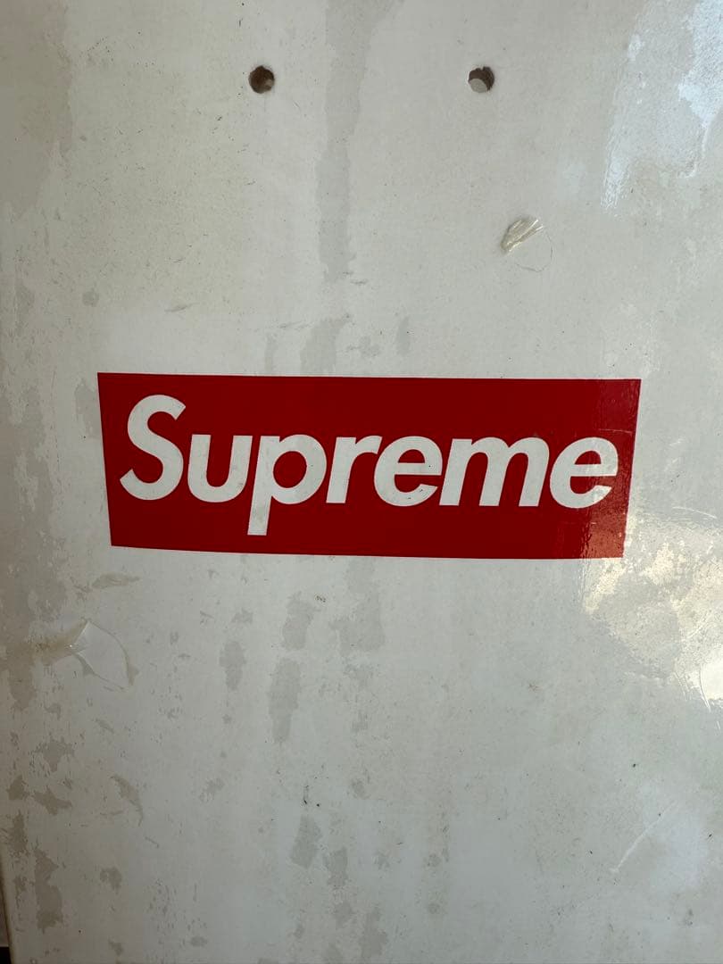 supreme シュプリーム スケボーデッキ 20周年 ホワイト