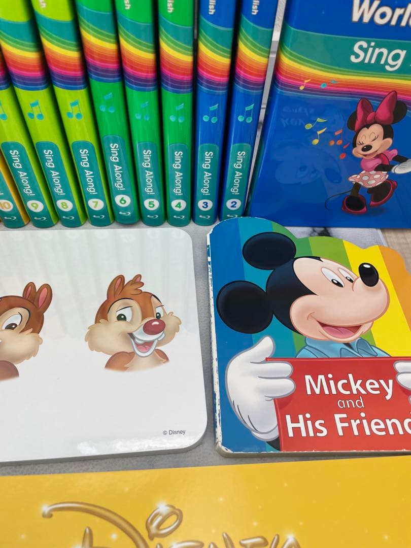 DWE ディズニー英語システム　シングアロングフルセット　Blu-ray 773