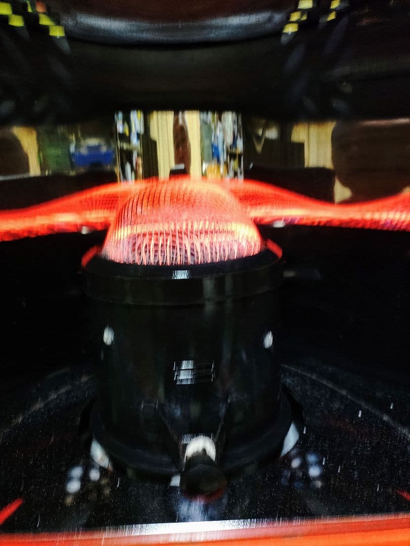 レトロ石油ストーブ　NEC石油ストーブDP-292HA 小型石油ストーブCAMP