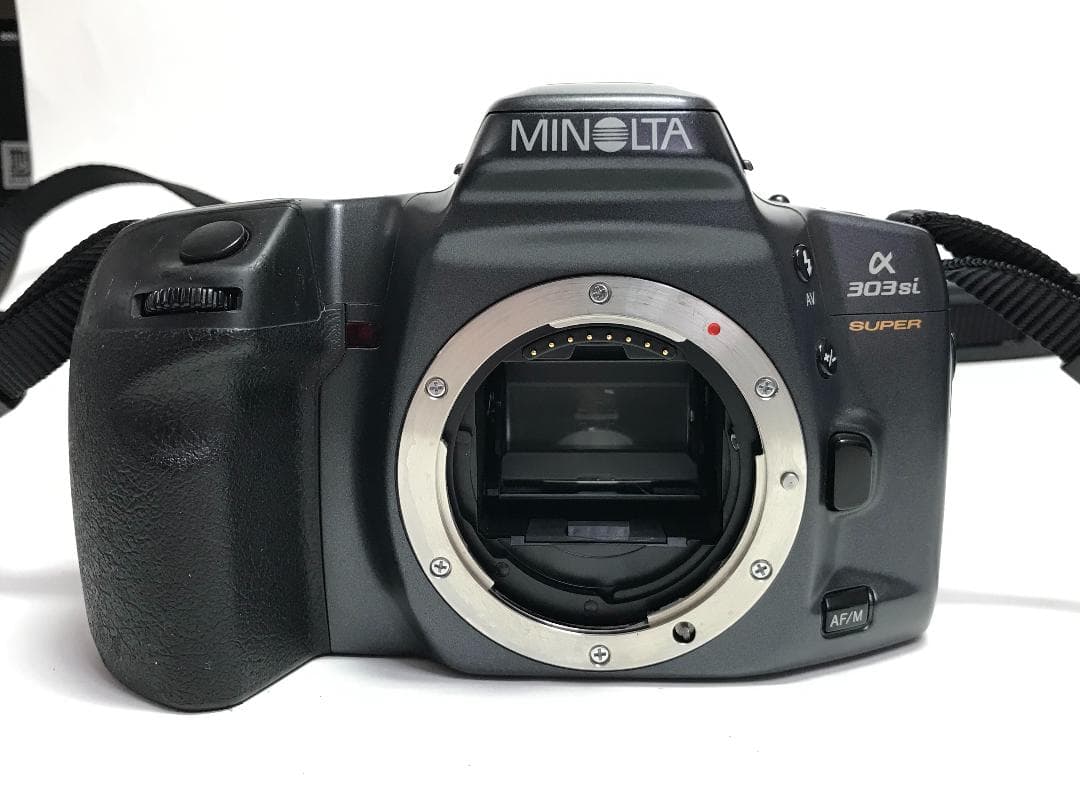 MINOLTA α303si SUPER一眼レフ+AF35-70㎜ズームレンズ