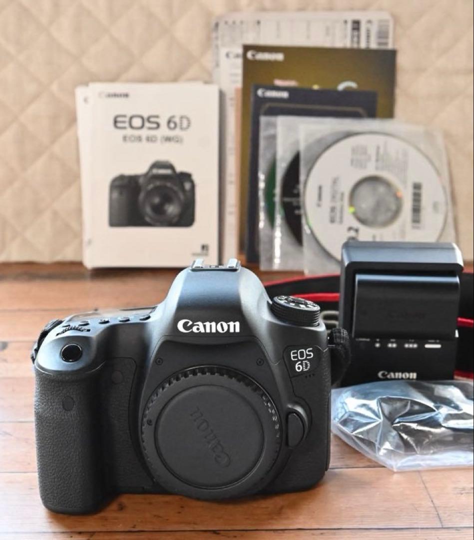 Canon EOS 6D デジタル一眼レフ 本体（ボディのみ）フルサイズセンサー