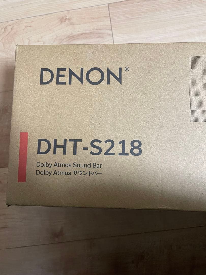 【Denon】デノン サウンドバー【DHT-S218K ブラック】