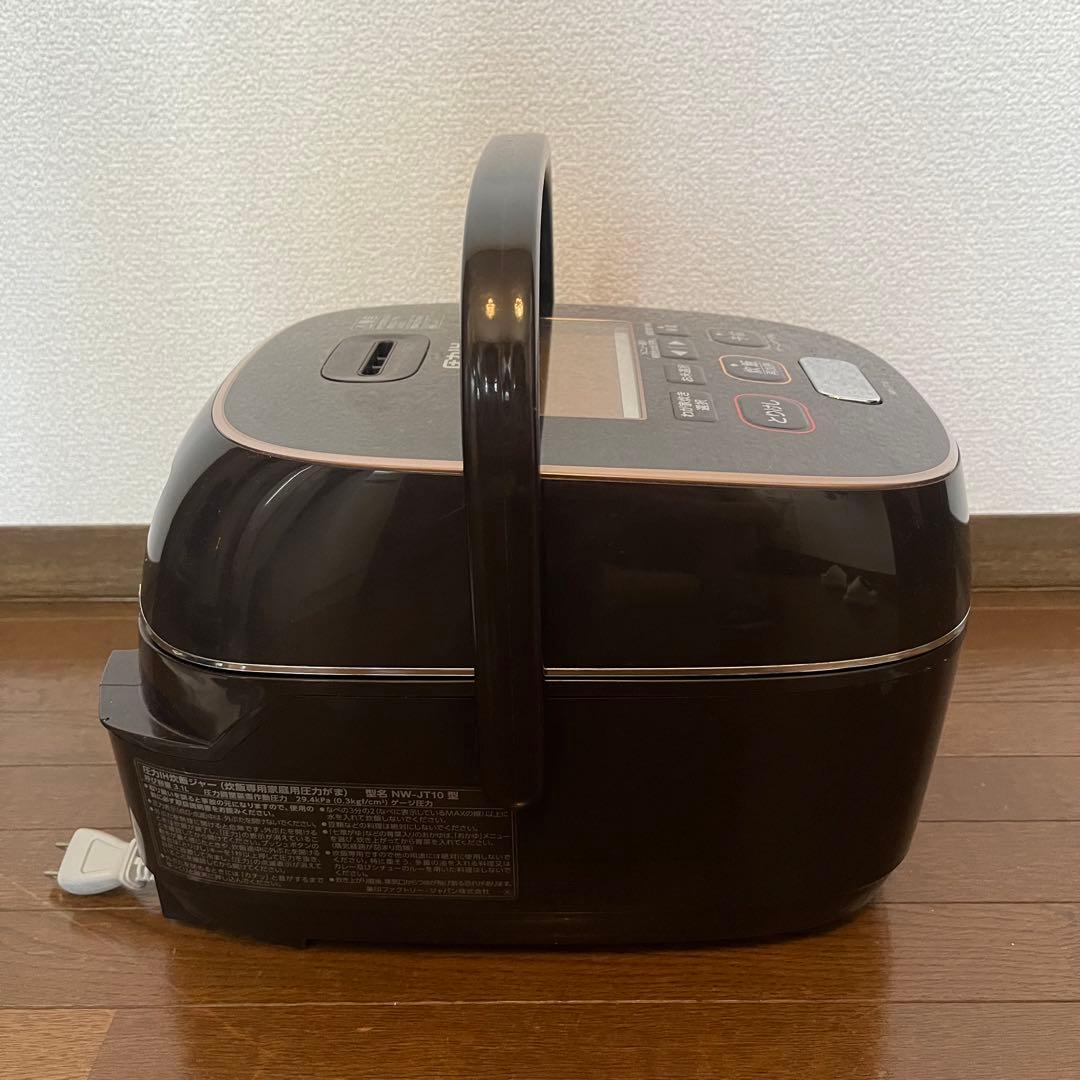 象印 IH炊飯器 NW-JT10 ブラウン