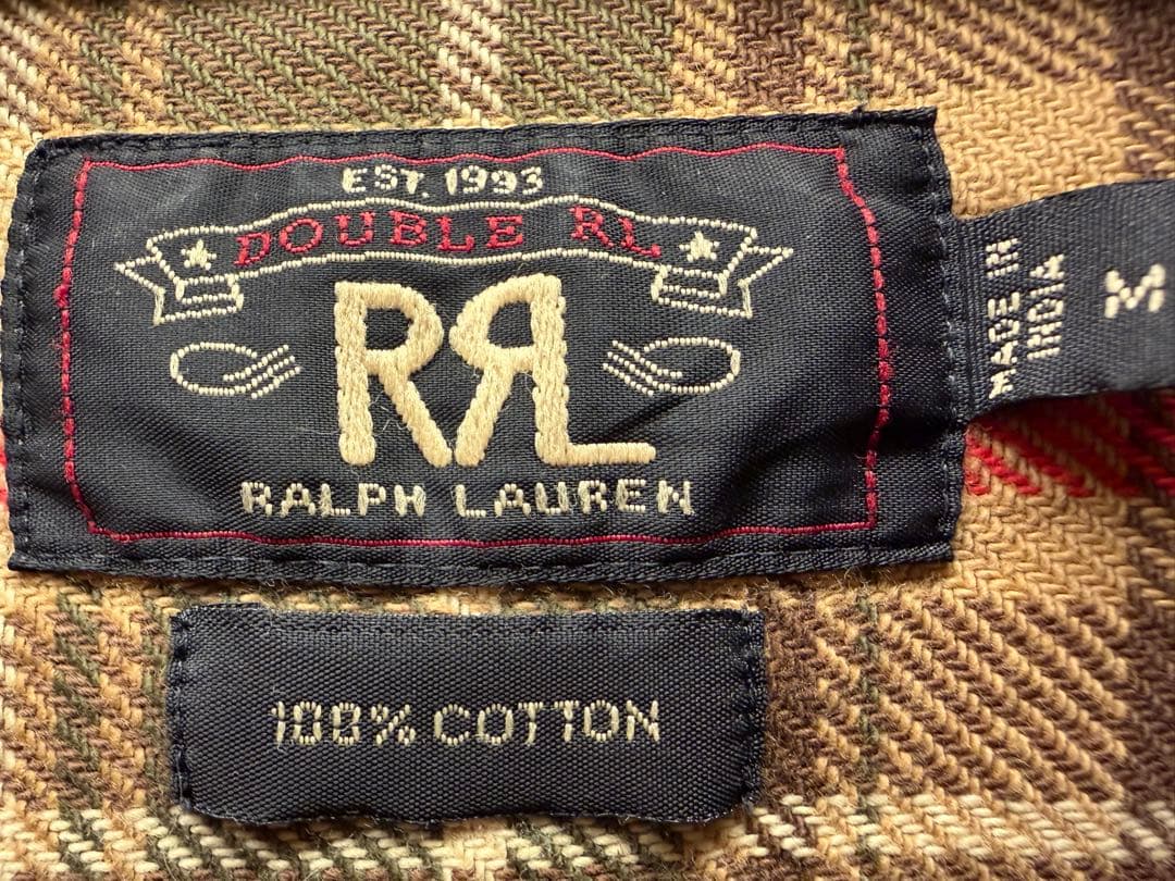 RRL ダブルアールエル ラルフローレン 最高級ライン 厚手 長袖 ヴィンテージ