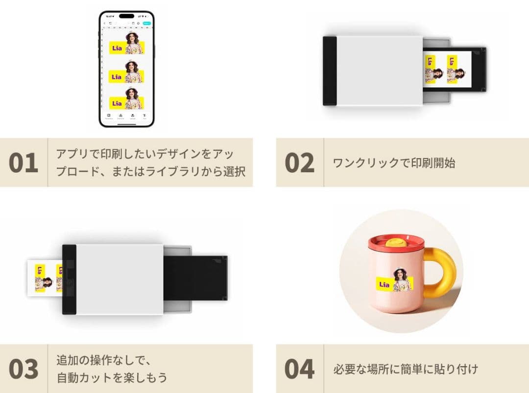 【新品・未使用・未開封】PixCut S1　フォトステッカープリンター