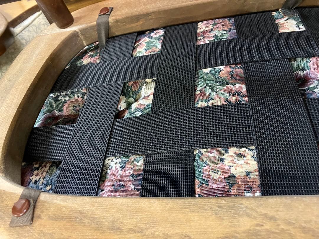 ヴィンテージ 飛騨家具 飛騨産業 乗鞍 オットマン　キツツキ 民芸 飛騨スツール