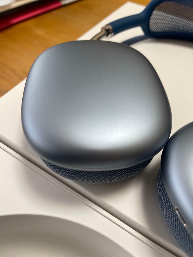 AirPods MAX ブルー　付属品完備&美品