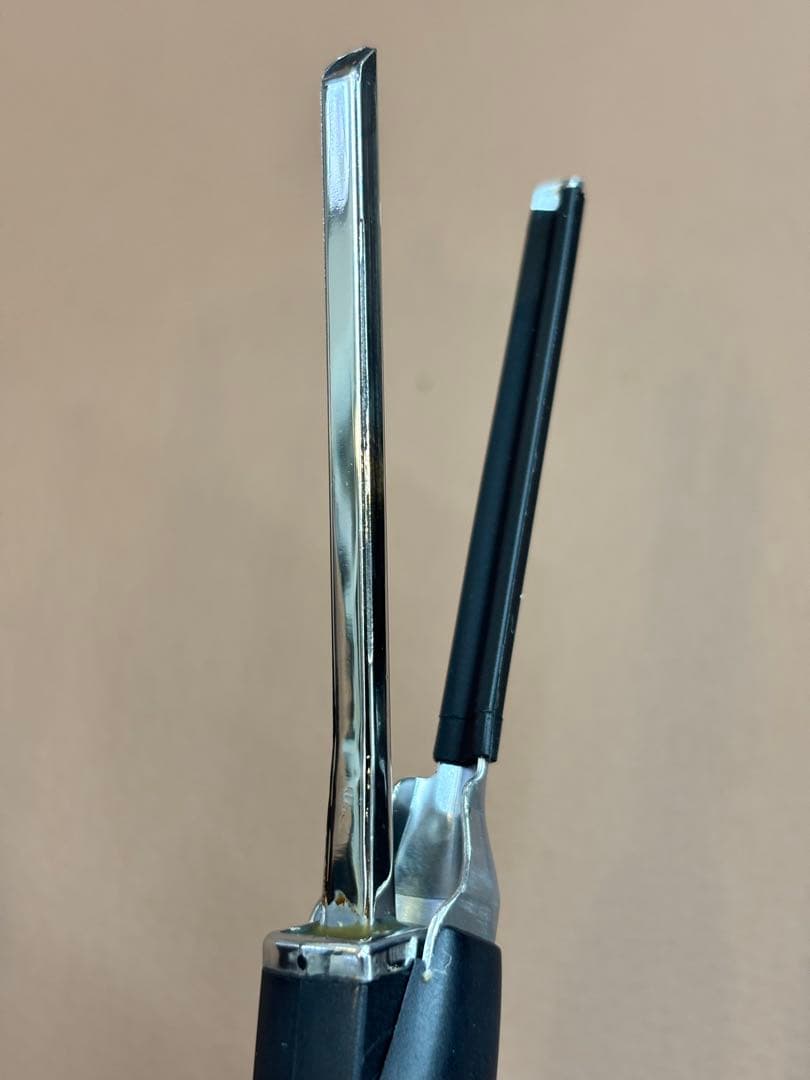 未使用品　LENZ α-4Gレンツアイロン 5角 4ミリ　理容アイロン