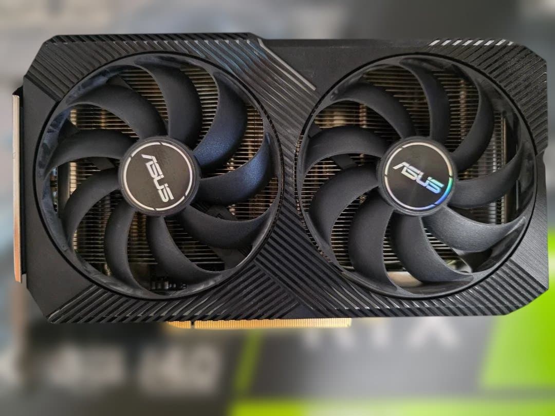 ASUS DUAL RTX 3060 Ti 8GB MINI V2 グラボ