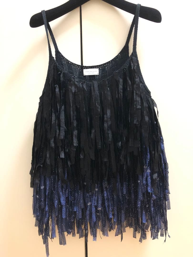 ドリスヴァンノッテン　フリンジキャミソール