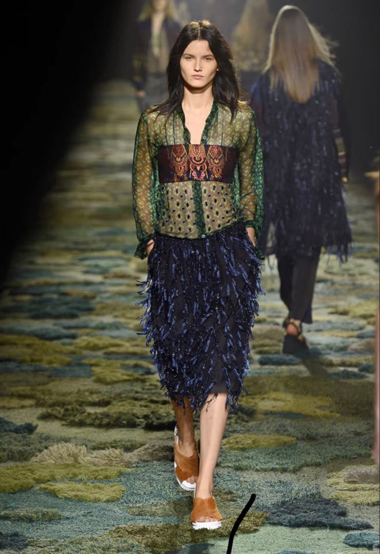 ドリスヴァンノッテン　フリンジキャミソール