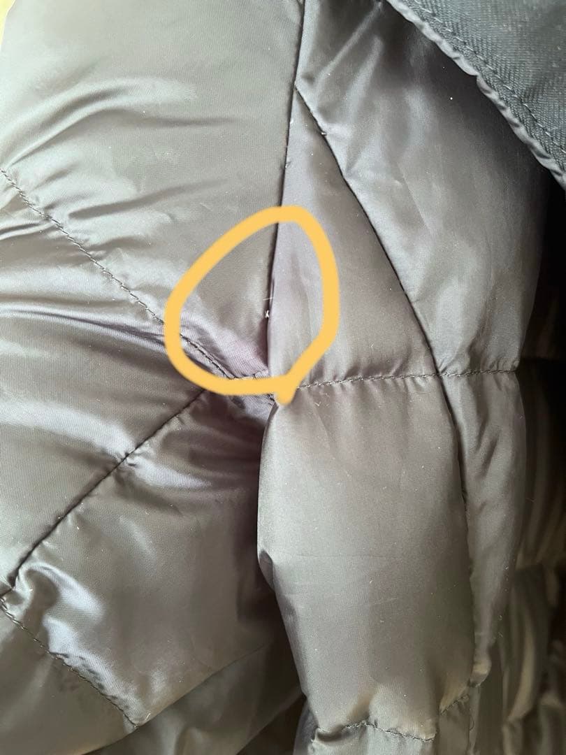 23区【洗える＆弱撥水】シレータフタ　ロング ダウンコート ネイビー系 40