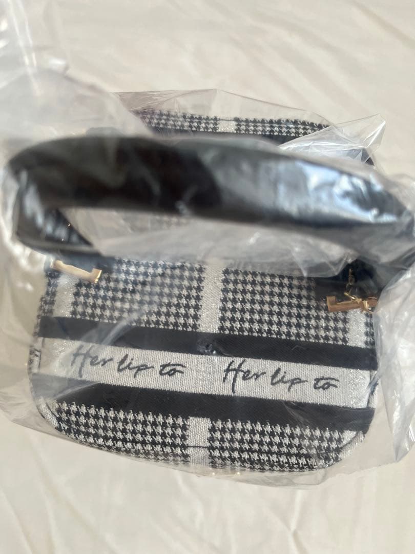 herlipto HLT Jacquard Vanity Bag 新品