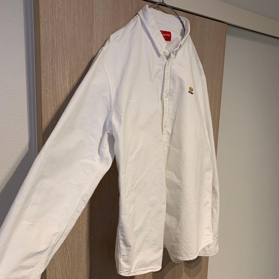あいうえおsupreme Oxford Shirt Lサイズ ホワイト 白