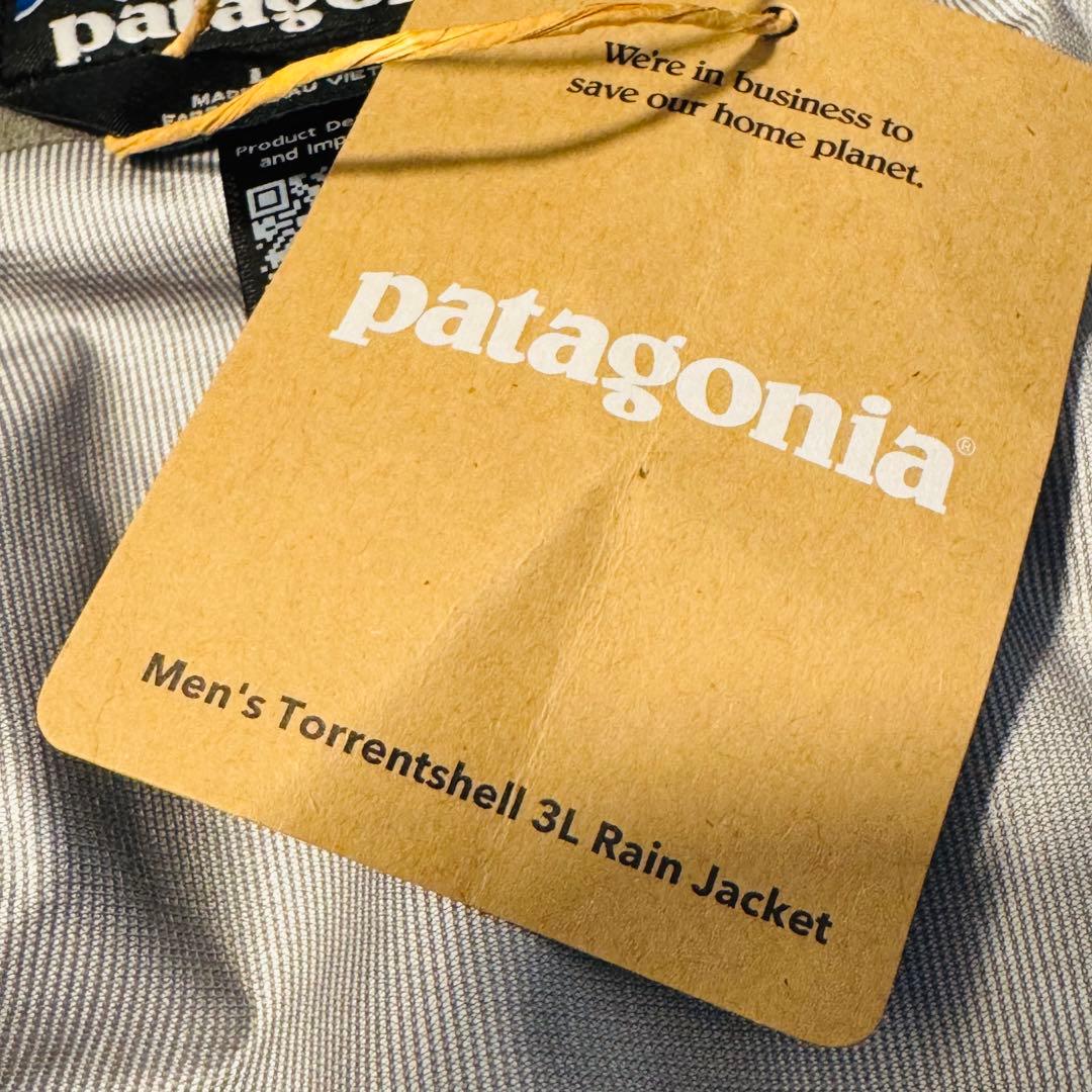 パタゴニア　トレントシェル　3L レインジャケット　黒　L 新品未使用