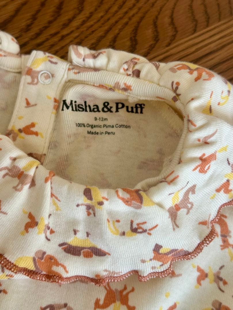 A*＊様 Misha&puff サーカス柄ロンパース 9～12m
