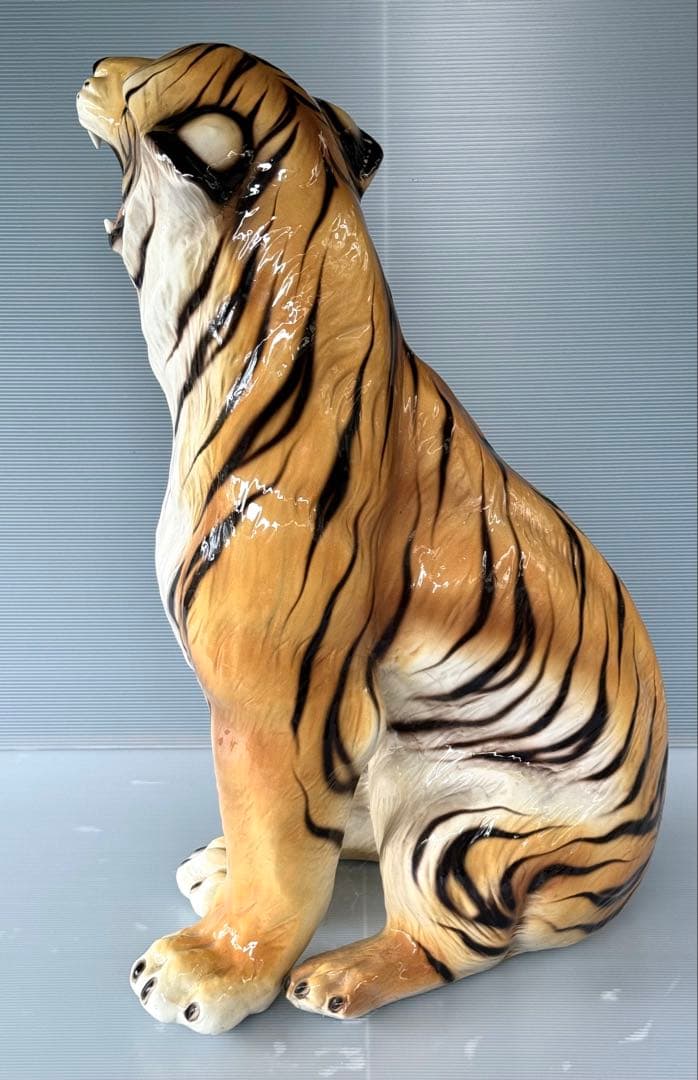 流通無し 超大型♪ 88cm タイガー トラ オブジェ 置き物