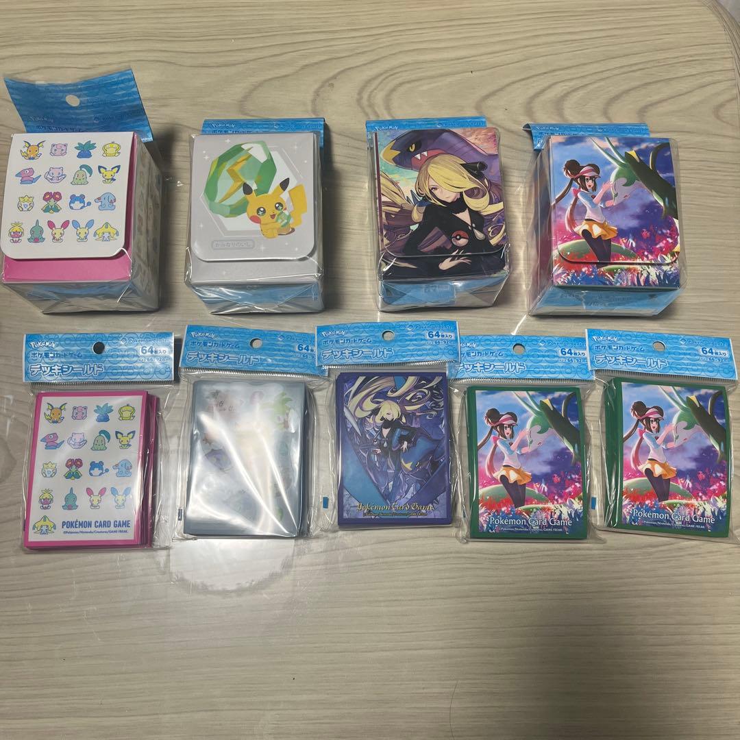 ポケモン　サプライ　デッキケース　デッキシールド　プレイマット