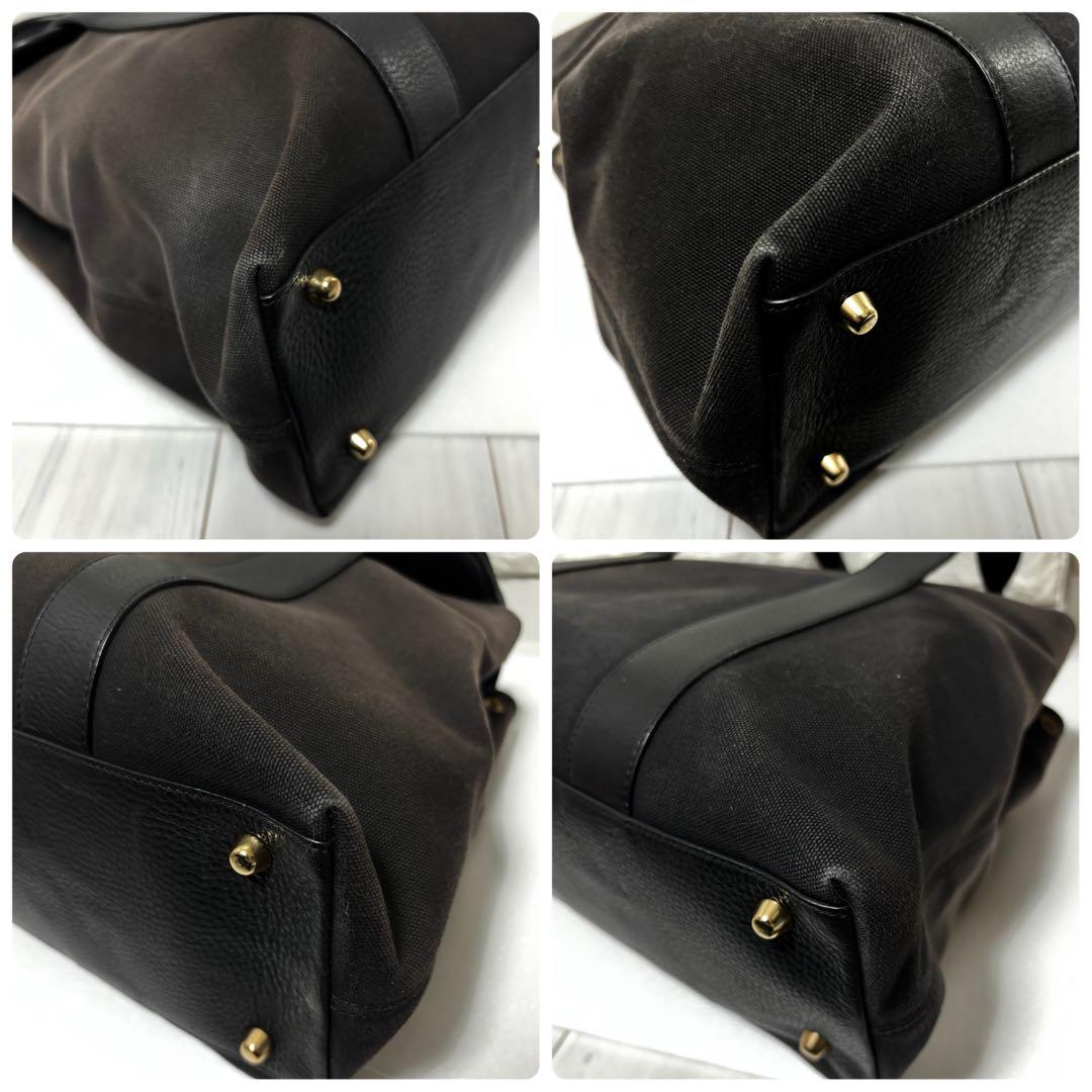 S.MANO エスマーノ　キャンパストート　ハンドバッグ　干場義雅