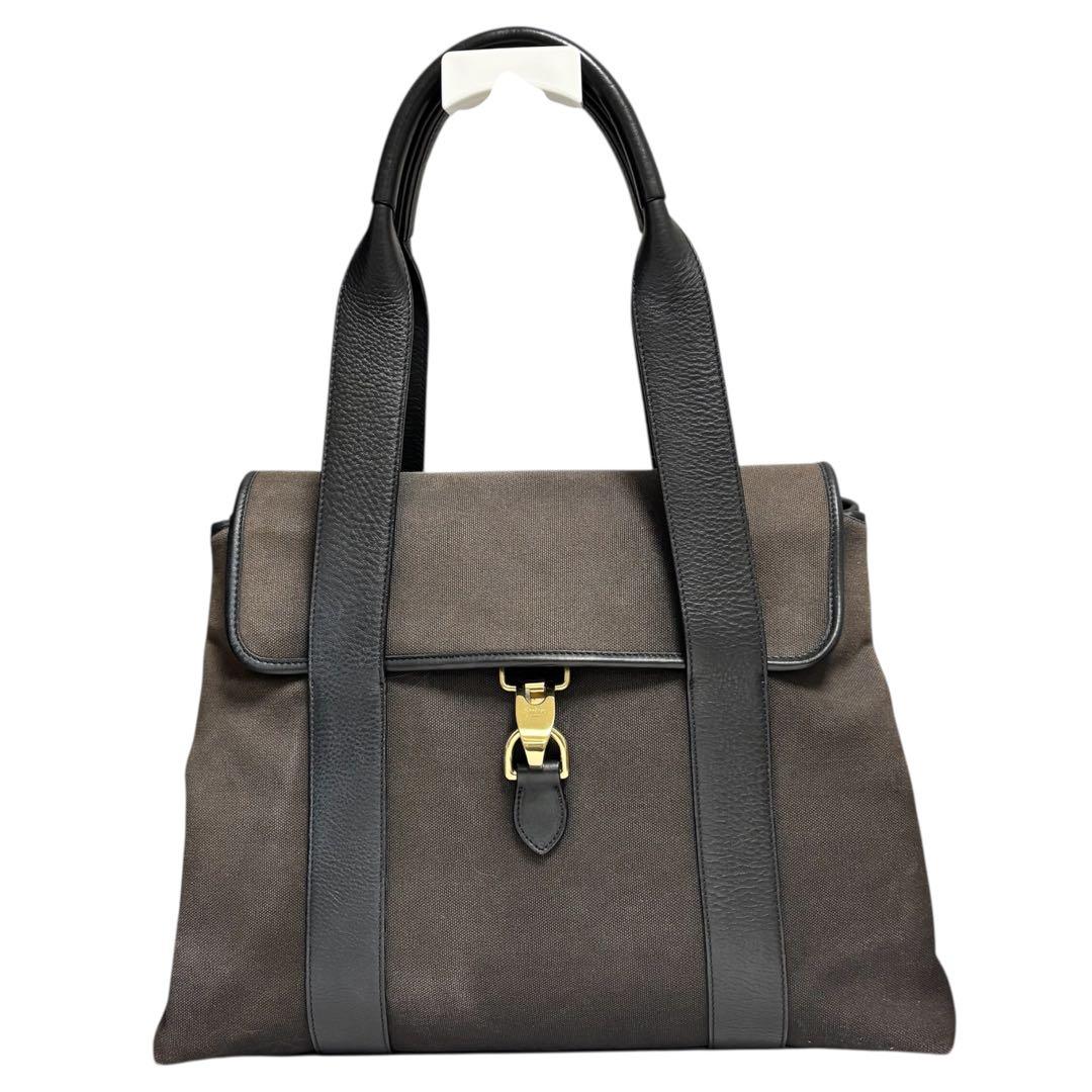 S.MANO エスマーノ　キャンパストート　ハンドバッグ　干場義雅