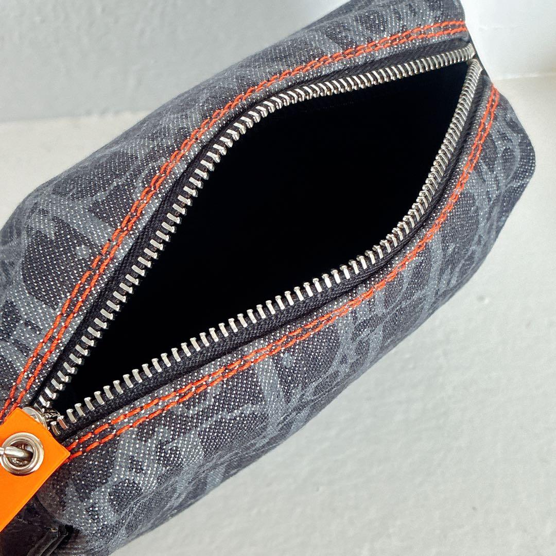 Dior ポーチ　デニム　ディオール