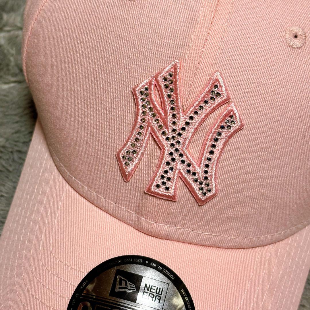 【新品未使用】9FORTYRhineston ニューエラピンク