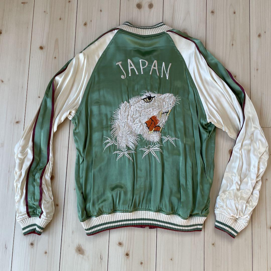 フラッドヘッド　スカジャン 刺繍 リバーシブル