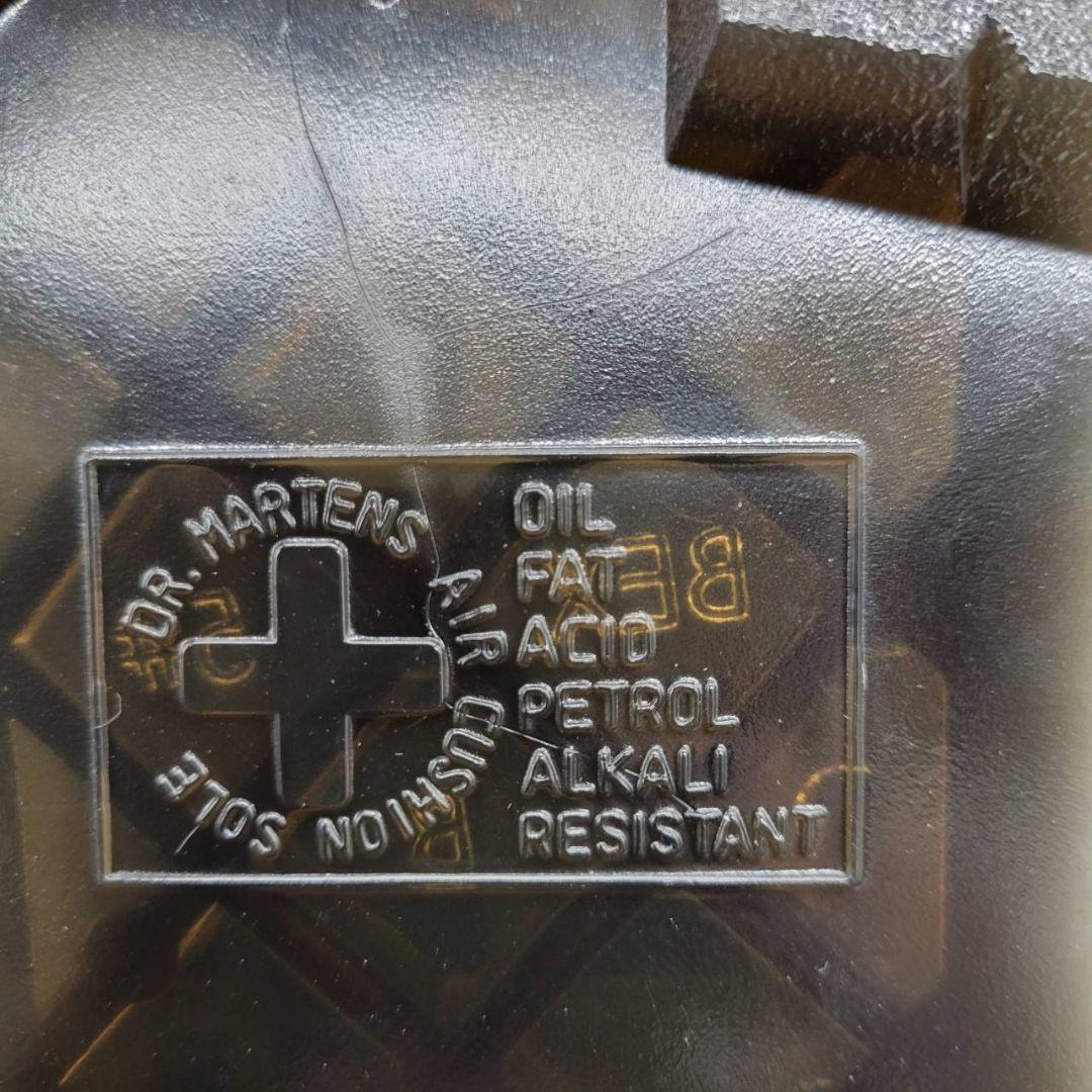 Dr. Martens 3ホール ブラック ローファー 25cm 厚底QUAD