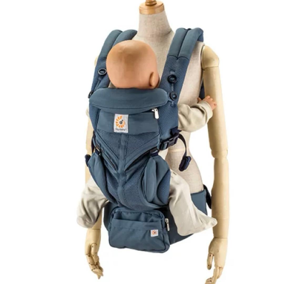 エルゴ 抱っこ紐 オムニ 360 クールエアメッシュ ベビーキャリア ブラック