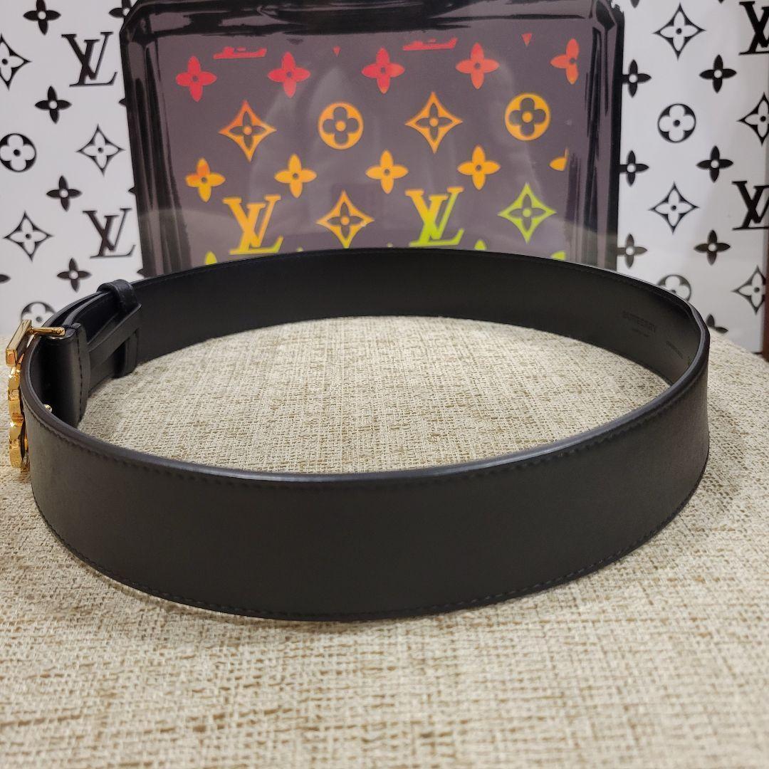 BURBERRY　ゴールド×ブラック　かっこいい　ベルト　スーツ　パンツ