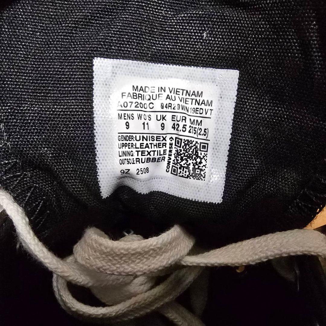 【新品未使用】CONVERSE CT70 クラシックレザー ブラック