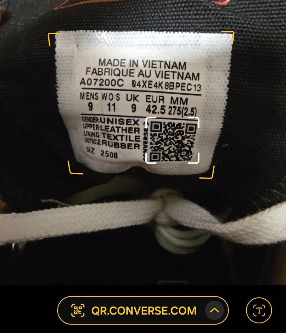 【新品未使用】CONVERSE CT70 クラシックレザー ブラック