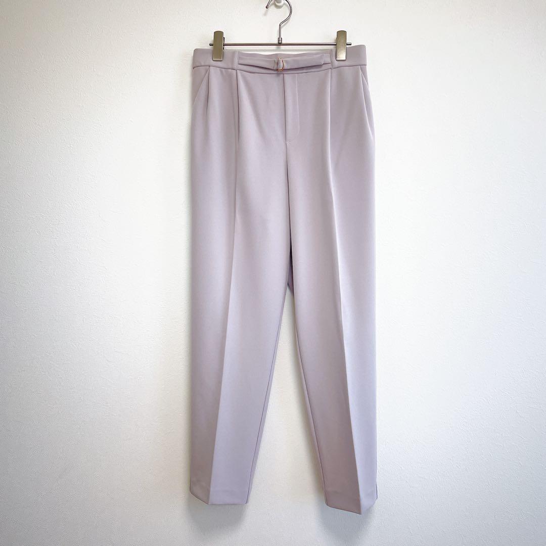 ホワイトジョーラ ワーママ スーツ カラーレス グレージュ 大きいサイズ 七五三