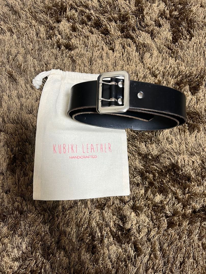 KUBIKI LEATHER クビキレザー ベルト タイムズアーチェインジン