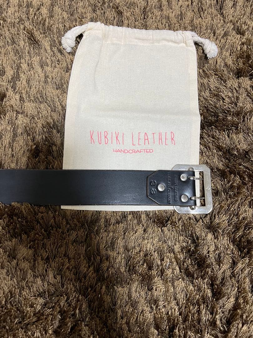KUBIKI LEATHER クビキレザー ベルト タイムズアーチェインジン
