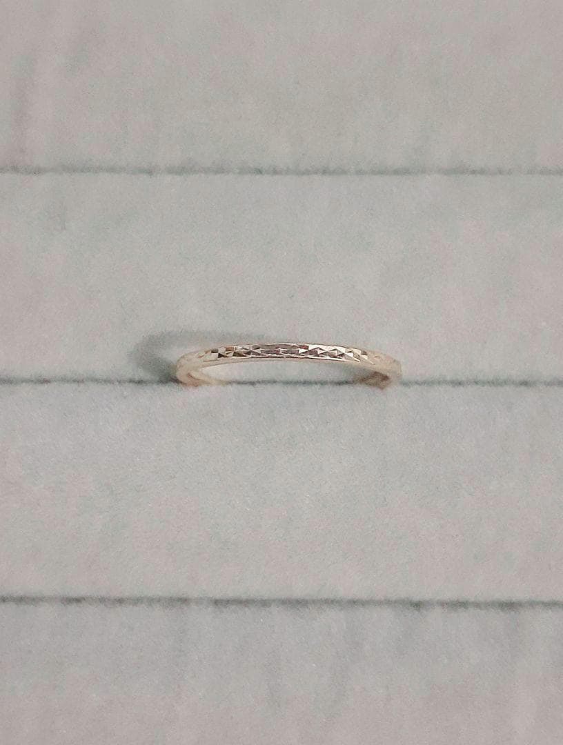 エテ K10YG クレールカット ピンキーリング