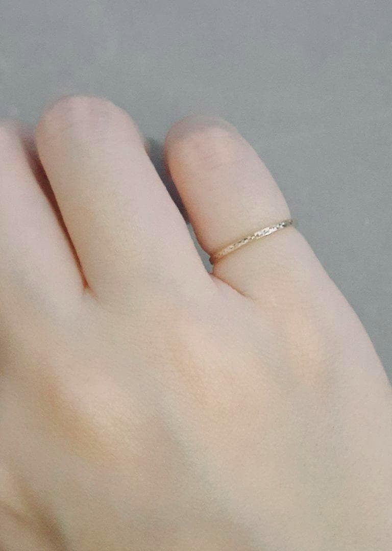 エテ K10YG クレールカット ピンキーリング