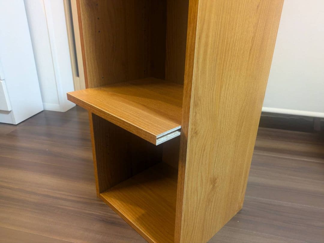 ディノス　組み合わせ自在な収納棚　本棚（6個セット）　付属品追加（写真）