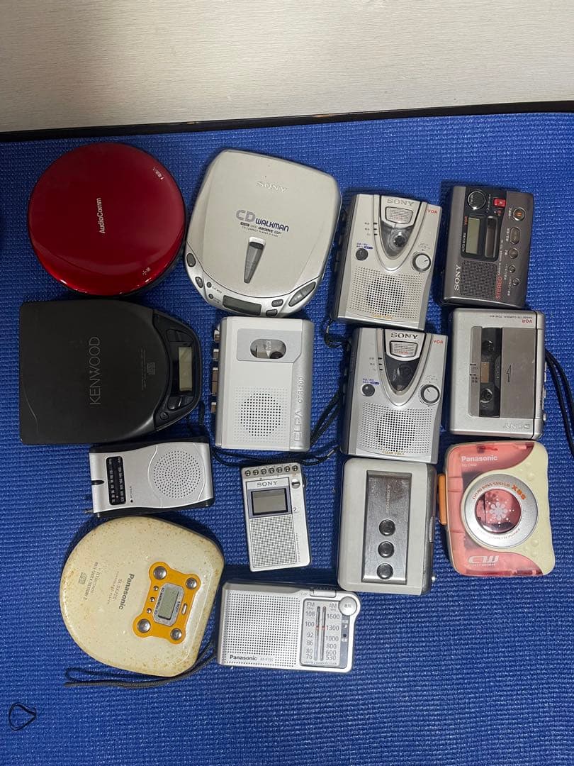 ポータブルオーディオ機器セット14個　ジャンク