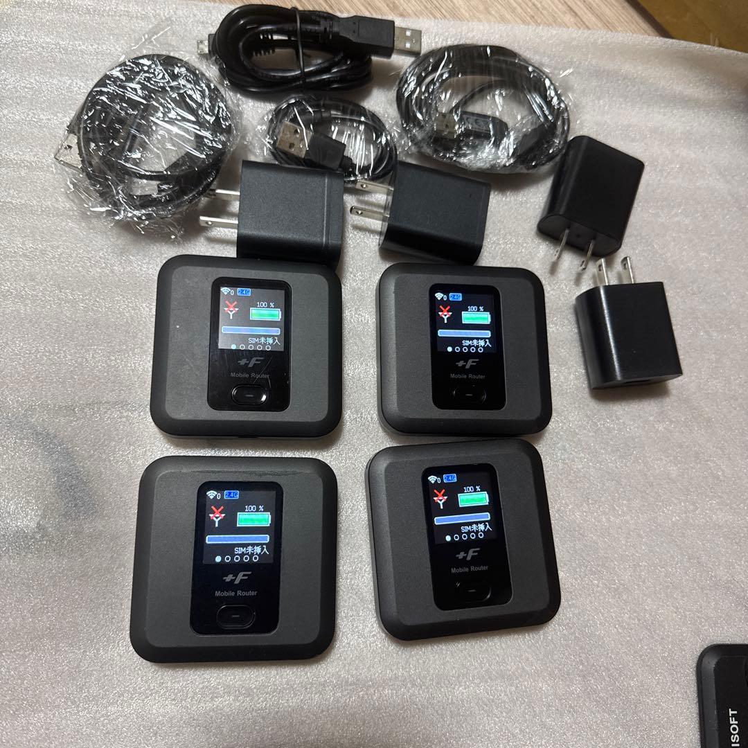 FUJISOFT FS030W モバイルルーター4個セット