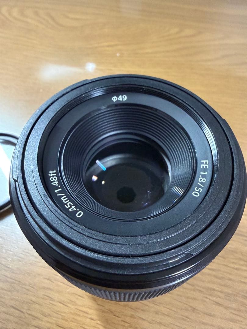 【美品・レンズフィルター付】SONY FE 50mm F1.8 Eマウントレンズ