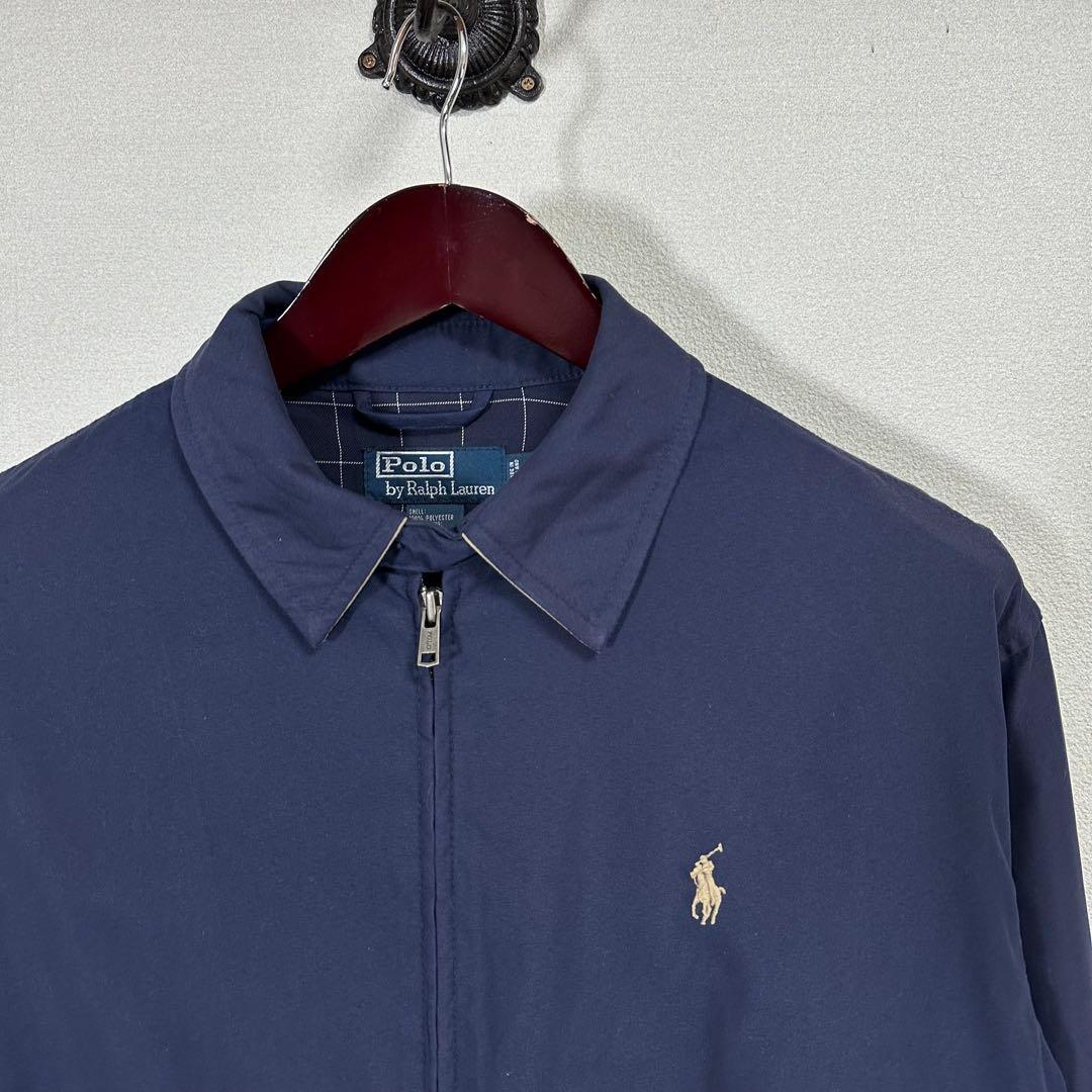 美品 polo Ralph Lauren スウィングトップ スイングトップ 紺