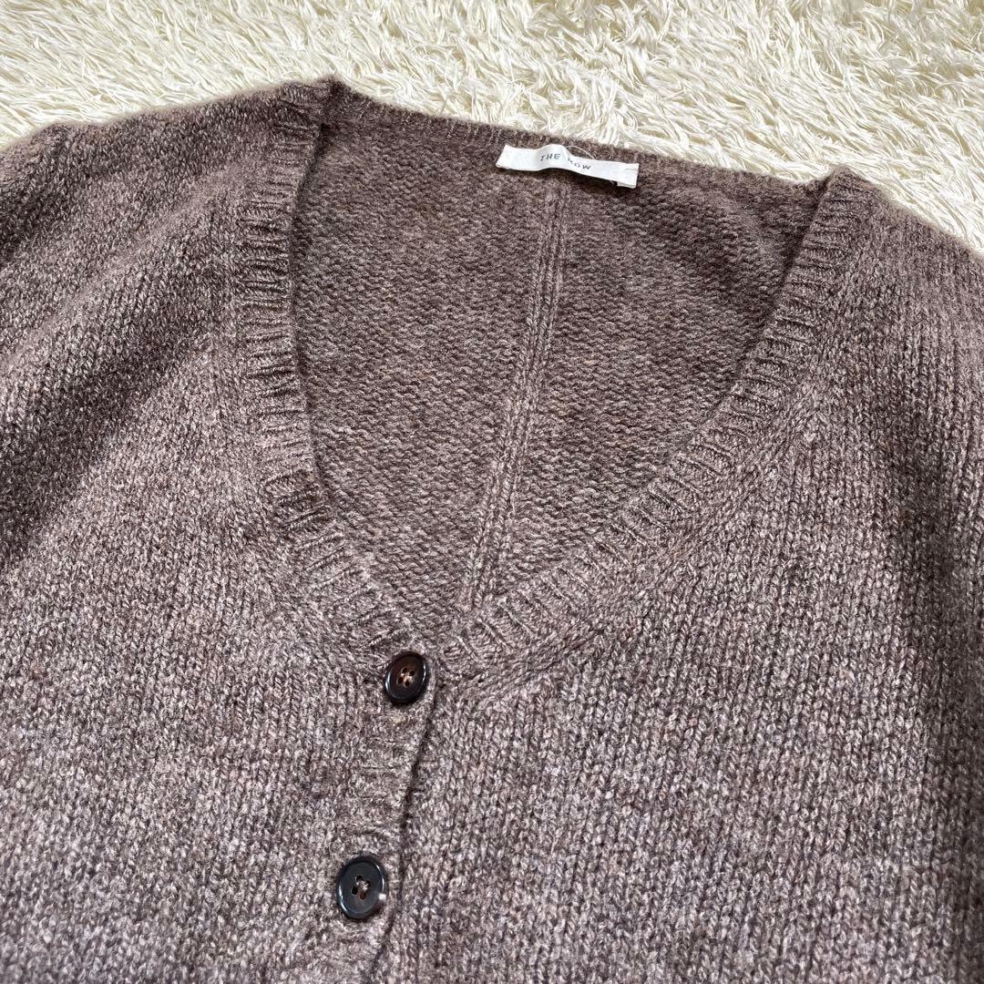 極美品✨ザ ロウ THE ROW カシミヤ100% クロップド カーディガン S