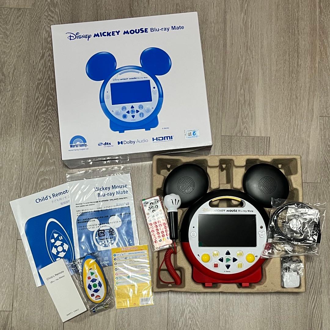 【新品未使用】Mickey Mouse Blu-ray Mate　専用フィルム付