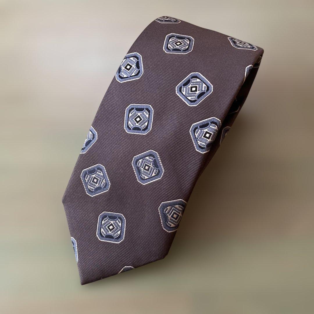 Holiday & Brown 小紋柄 ネクタイ