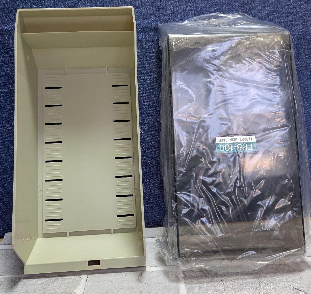 ELECOMフロッピーディスクケース FPS-100　廃盤品レア　100枚収納