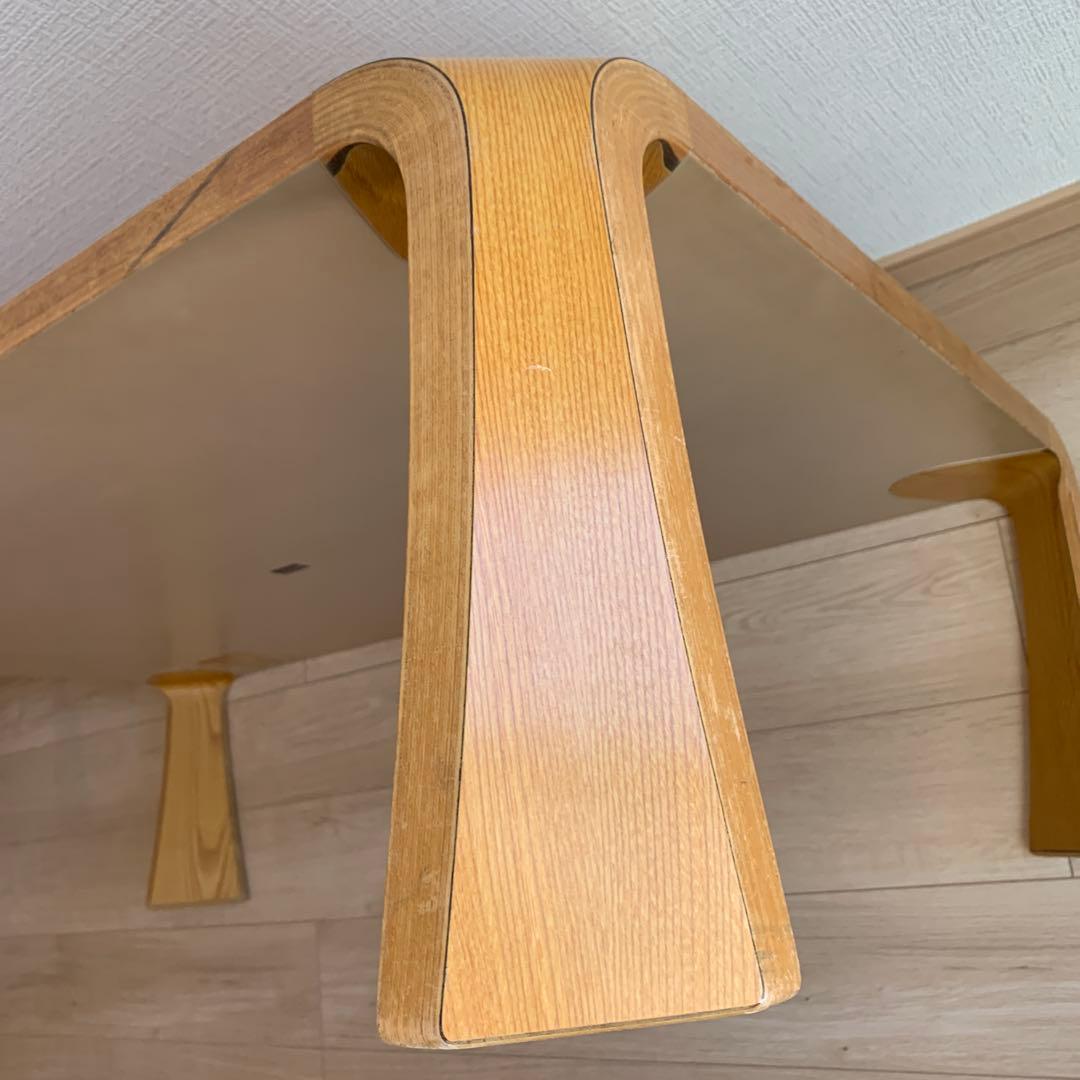 TENDO 天童木工　曲木　乾三郎　座卓　ローテーブル　天板121cm×75cm