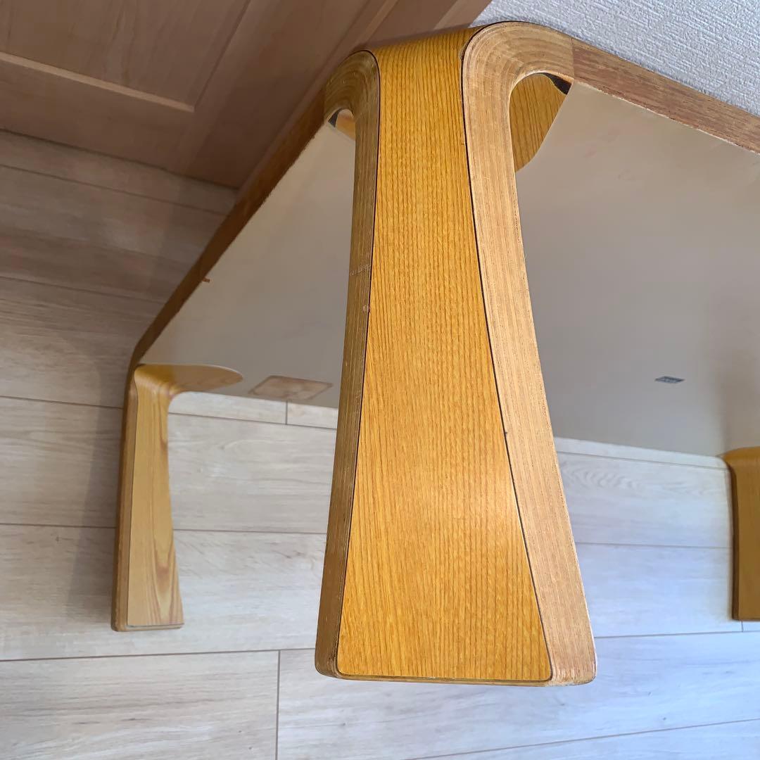 TENDO 天童木工　曲木　乾三郎　座卓　ローテーブル　天板121cm×75cm