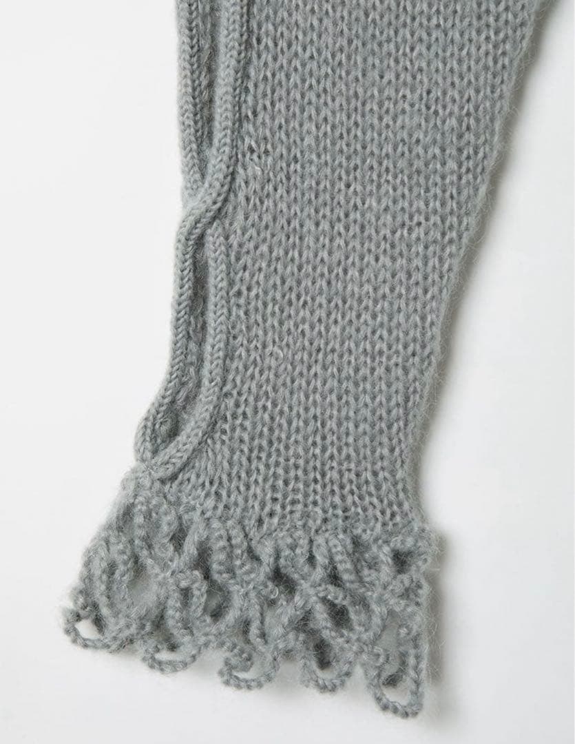 週末限定価格✨leinwande Open Cable Sweater Gray